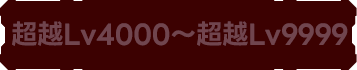 超越Lv4000~超越Lv9999